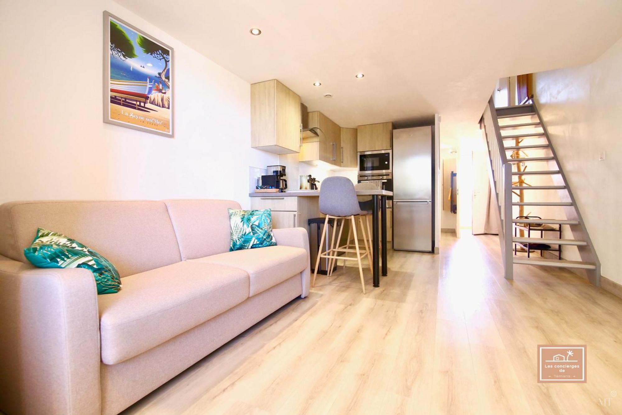 La Digue, 2 Chambres, Vue Mer Et Piscine ลาแซน-ซูร์-แมร์ ภายนอก รูปภาพ